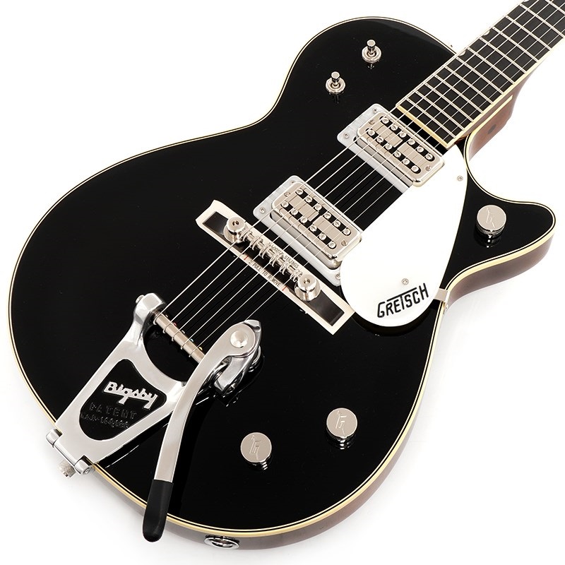 GRETSCH G6128T-59 Vintage Select '59 Duo Jet with Bigsby (Black/Ebony Fingerboard)