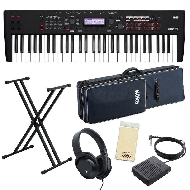 KORG KROSS2 61 MB［初心者向け☆キーボード入門セット♪］【kbdset】※配送事項要ご確認