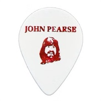 John Pearse Jazz Flat Pick Thin (Red)