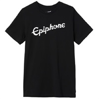 Epiphone Vintage Logo Tee (Black)， (Medium) [GA-EVLTMD]