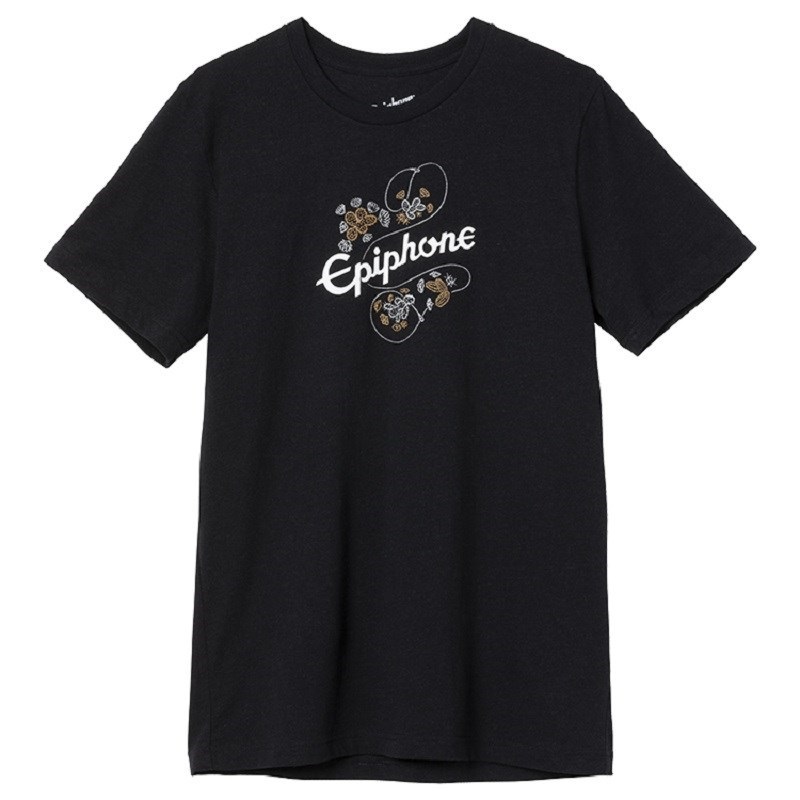 Epiphone 【創業50周年大決算SALE】 Epiphone Frontier Tee (Black)， (Large) [GA-EFBLKTLG]