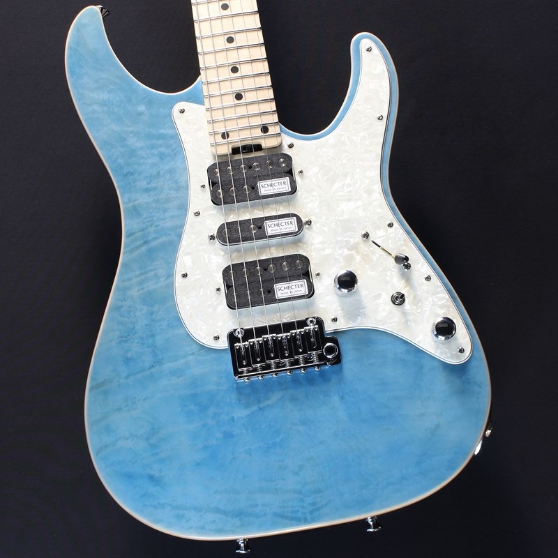 SCHECTER SD-2-24-AL-VTR (Aqua Blue/Maple) #S2410160 ｜イケベ楽器店  