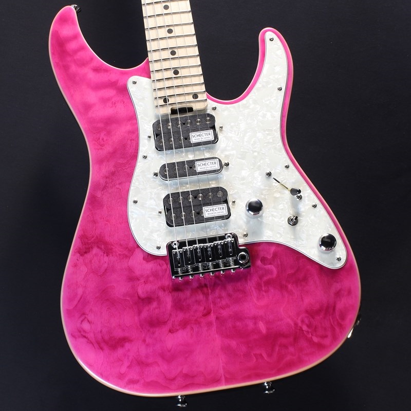 SCHECTER SD-2-24-AL-VTR (See-thru Pink/Maple) ｜イケベ楽器店