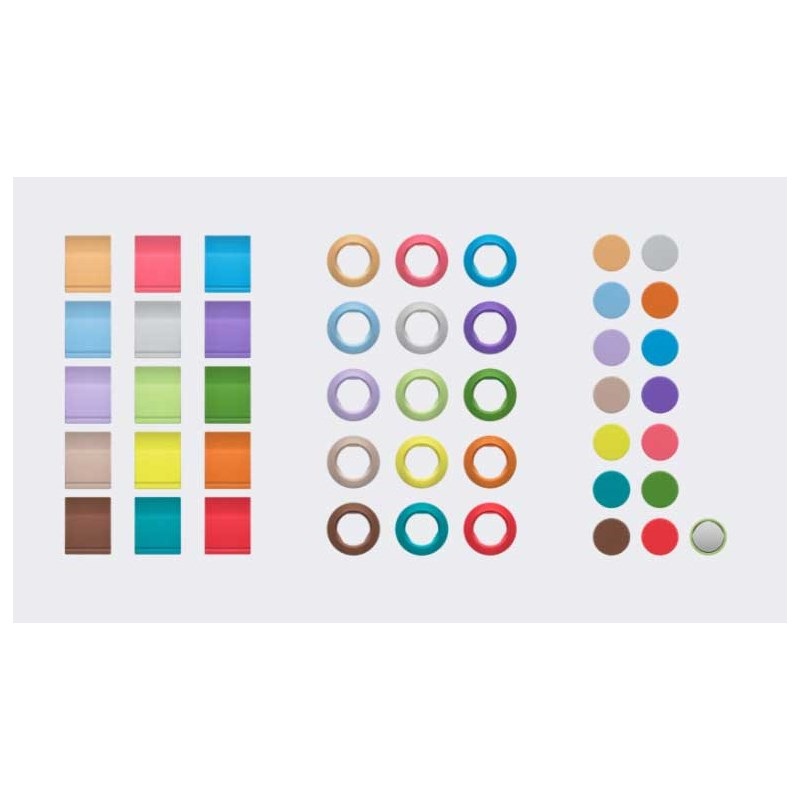 SENNHEISER EW-D COLOR CODING SET(カラーコーディングセット(EM/SK/SKM))(EW-Dアクセサリ)(ゼンハイザー)