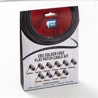SFC-K10J [Solder-Free Flat Patch Cable Kit] (ケーブル2.5m / L型プラグ 10個セット)