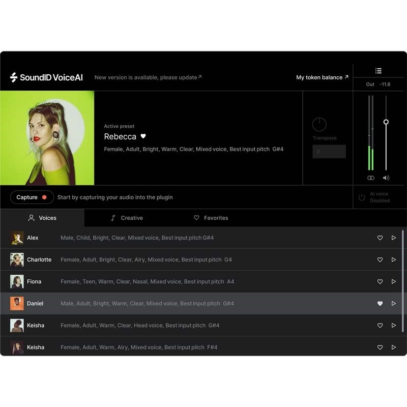 Sonarworks SoundID VoiceAI Medium Token Pack (ソナーワークス)(サウンドID)（ボイスエーアイ)(オンライン納品)(2時間以内に納品)