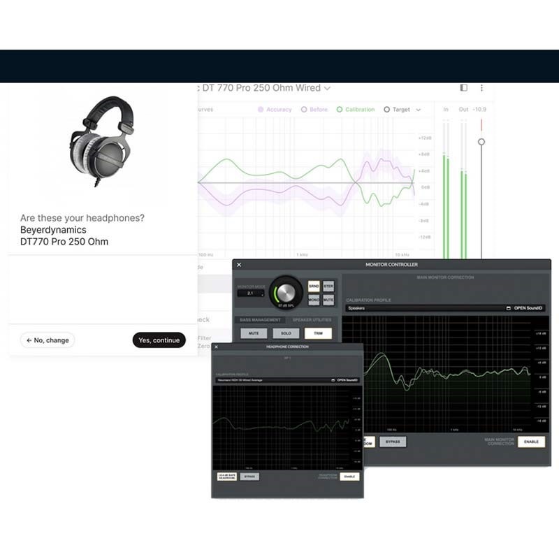 Sonarworks SoundID Reference for Headphones and Apollo Monitor Correction Add-on bundle (ソナーワークス)(サウンドID)(オンライン納品)(2時間以内に納品)