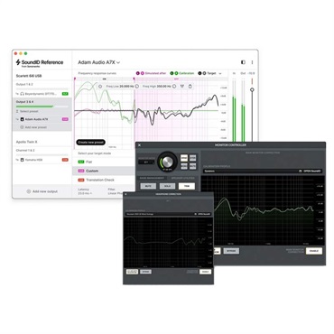 SoundID Reference for Speakers & Headphones and Apollo Monitor Correction Add-on bundle (ソナーワークス)(サウンドID)(オンライン納品)(2時間以内に納品)