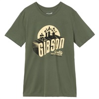The Band Tee (Army Green)， Large [GA-TEE-BAND-GRN-LG]