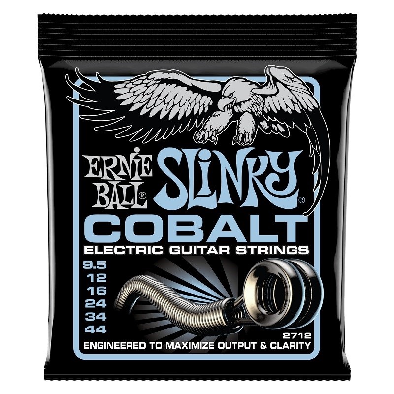 ERNIE BALL 【創業50周年大決算SALE】 Primo Slinky Cobalt Electric Guitar Strings 9.5-44 Gauge Strings #2721