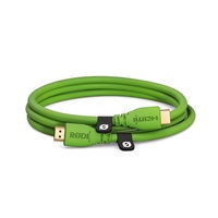 HDMIケーブル 1.5m(グリーン)(ロード)(4K60P対応)(HDMI 2.0規格)