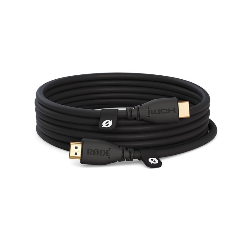 RODE HDMIケーブル 3m(ブラック)(ロード)(4K60p/18Gbps)(HDMI 2.0規格)
