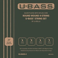 KA-BASS-4 Nylon Core Round Wound