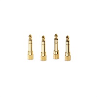 HJA-4 ヘッドホンアダプターセット(4個入り)(ロード)(3.5mmステレオミニプラグ-6.3mmステレオ標準プラグ)