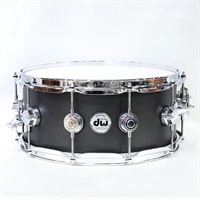 DRSO0614SSC107 [Collector's Pure Maple Snare Drum Standard Shell 14''×6'' - Ebony Satin Oil]