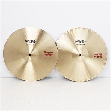 PAiSTe USED 中古 Formula 602 Classic Sounds Sound Edge HiHat 14 pair[Top:828g/Bottom:1010g]