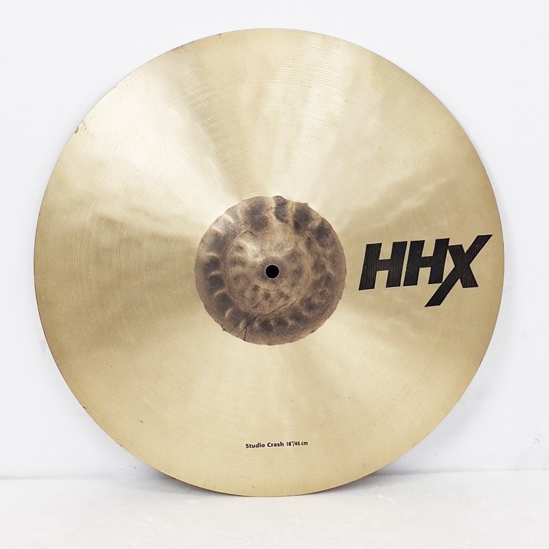 SABIAN USED 中古 HHX Studio Crash 18 [HHX-18SDC/1398g]