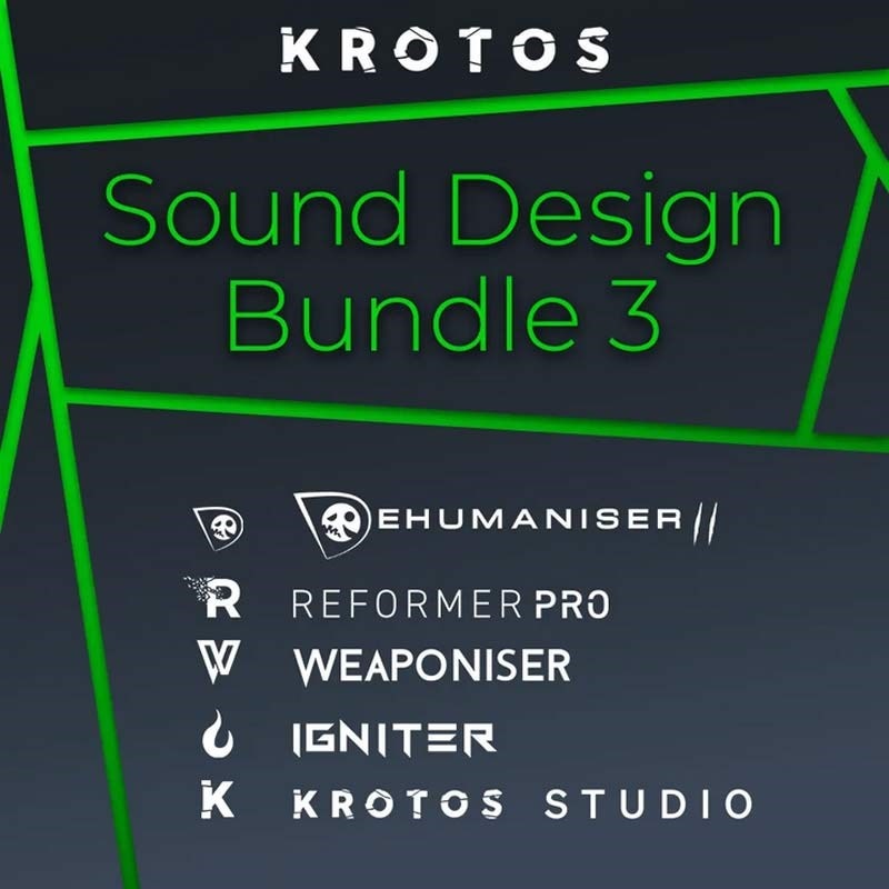 Krotos Sound Design Bundle 3 (クロトス)(バンドル)(オンライン納品)(2時間以内に納品)