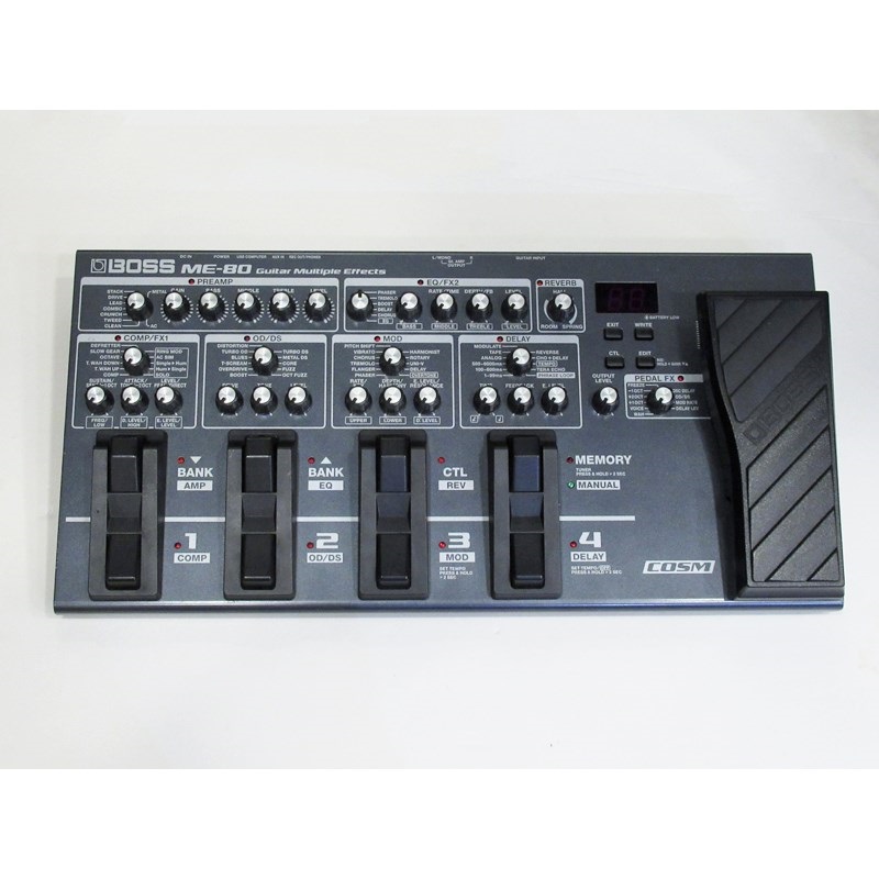 BOSS ME-80本体のみ BOSS ME-80 Guitar Multiple Effects Pedal Used Japan