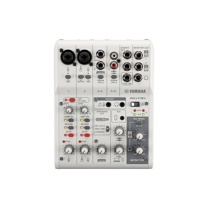 AG06 / AG03 - Overview - Interfaces (FireWire/USB