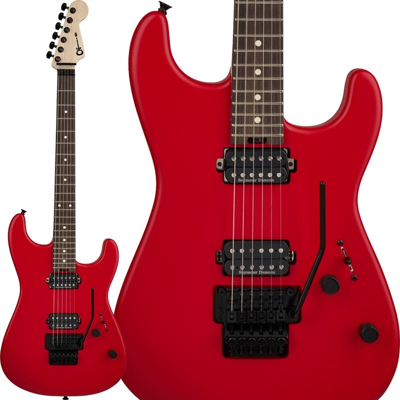 Charvel Pro-Mod San Dimas Style 1 HH FR RW (Ferrari Red/Rosewood)