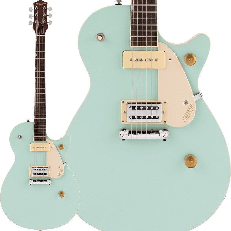 GRETSCH G2215-P90 Streamliner Junior Jet Club (Mint Metallic) 【特価】