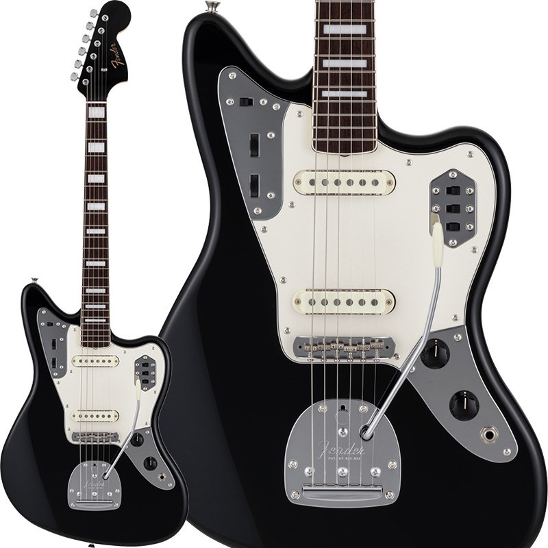 Fender Made in Japan Traditional Late 60s Jaguar (Black/Rosewood)