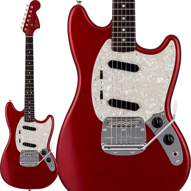 Fender Made in Japan Traditional 70s Mustang (Candy Apple Red/Rosewood)