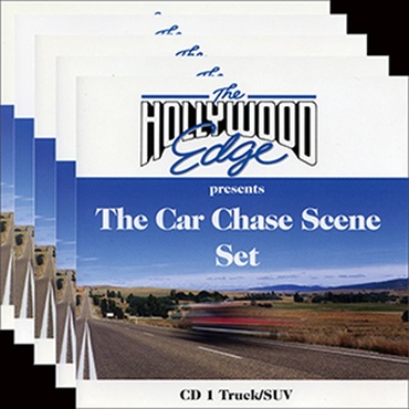 HOLLYWOOD EDGE 【サウンドイデアマンスリーセール！】CAR CHASE SCENE SET(オンライン納品)(2時間以内に納品)