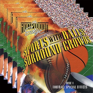 HOLLYWOOD EDGE 【サウンドイデアマンスリーセール！】SPORTS WITH BALLS! SURROUND CROWDS(オンライン納品)(2時間以内に納品)