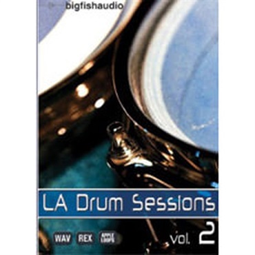 BIG FISH AUDIO LA DRUM SESSIONS 2(オンライン納品)(2時間以内に納品)