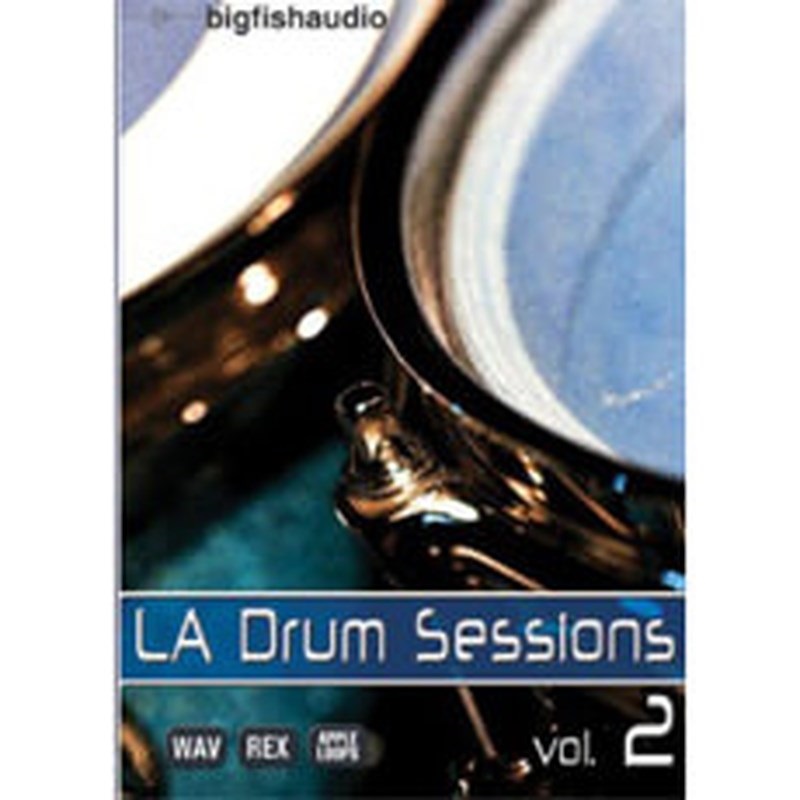 BIG FISH AUDIO LA DRUM SESSIONS 2(オンライン納品)(2時間以内に納品)