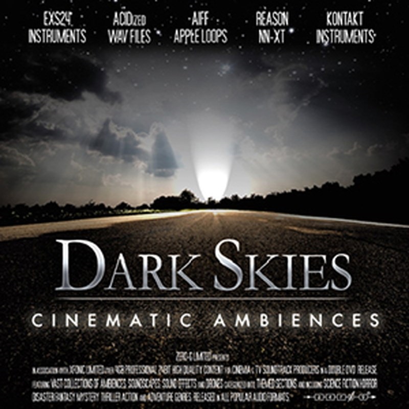 ZERO-G DARK SKIES - CINEMATIC AMBIENCES(オンライン納品)(2時間以内に納品)