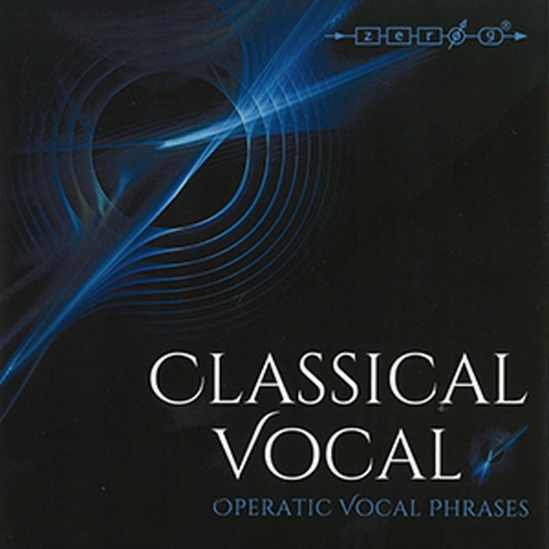 ZERO-G CLASSICAL VOCAL/OPERATIC VOCAL PHRASES(オンライン納品)(2時間以内に納品)
