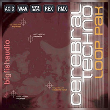 BIG FISH AUDIO CEREBRAL - TECHNO LOOP PAK(オンライン納品)(2時間以内に納品)