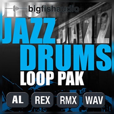BIG FISH AUDIO JAZZ DRUMS LOOP PAK(オンライン納品)(2時間以内に納品)