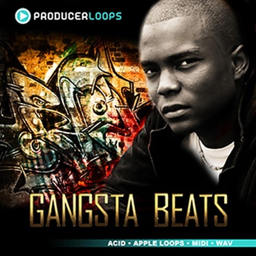 PRODUCER LOOPS GANGSTA BEATS(オンライン納品)(2時間以内に納品)