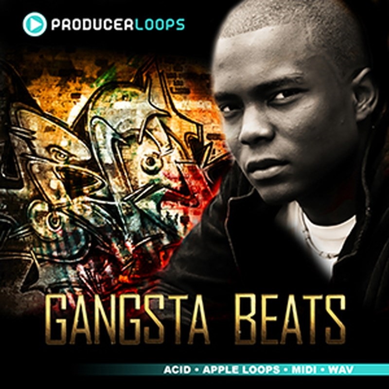 PRODUCER LOOPS GANGSTA BEATS(オンライン納品)(2時間以内に納品)