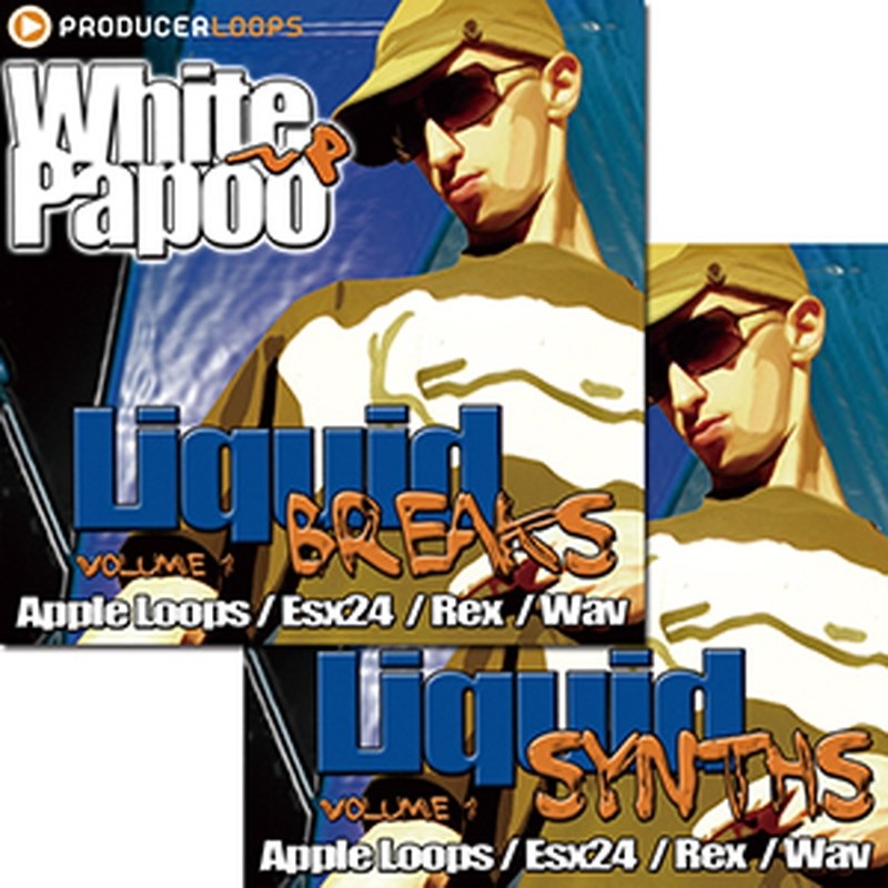 PRODUCER LOOPS WHITE PAPOO: LIQUID SERIES BUNDLE(オンライン納品)(2時間以内に納品)
