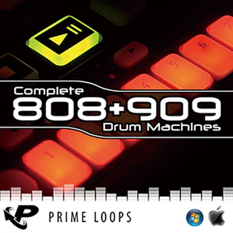 PRIME LOOPS COMPLETE 808 & 909 DRUM MACHINES(オンライン納品)(2時間以内に納品)