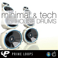 MINIMAL & TECH HOUSE DRUMS(オンライン納品)(2時間以内に納品)