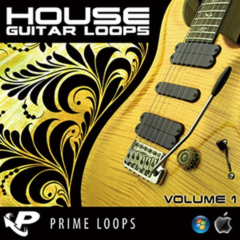 PRIME LOOPS HOUSE GUITAR LOOPS 1(オンライン納品)(2時間以内に納品)