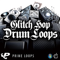 GLITCH HOP DRUM LOOPS(オンライン納品)(2時間以内に納品)
