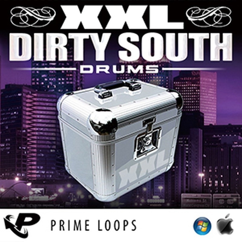 PRIME LOOPS XXL DIRTY SOUTH DRUMS(オンライン納品)(2時間以内に納品)