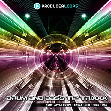 PRODUCER LOOPS DRUM&BASS TIP TRIXXX VOL.1(オンライン納品)(2時間以内に納品)
