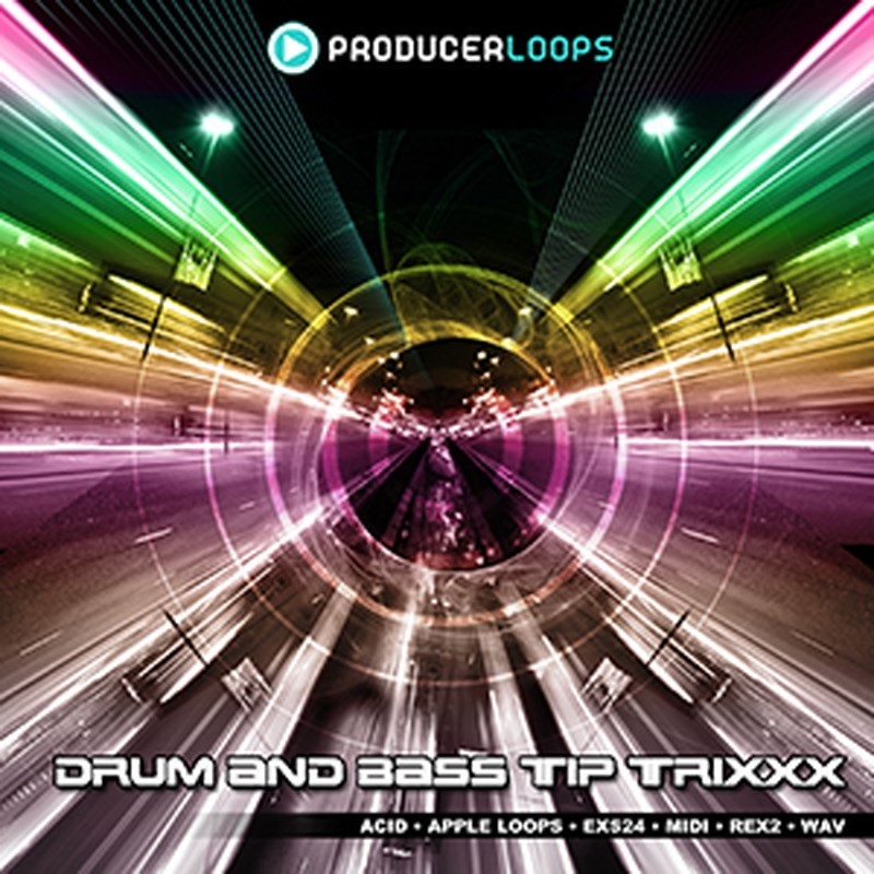 PRODUCER LOOPS DRUM&BASS TIP TRIXXX VOL.1(オンライン納品)(2時間以内に納品)