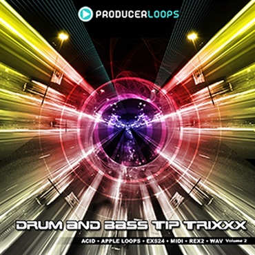 PRODUCER LOOPS DRUM&BASS TIP TRIXXX VOL.2(オンライン納品)(2時間以内に納品)