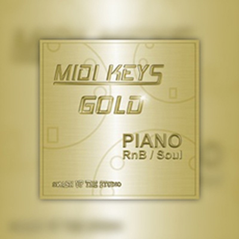 BIG FISH AUDIO MIDI KEYS GOLD: PIANO RNB/SOUL(オンライン納品)(2時間以内に納品)