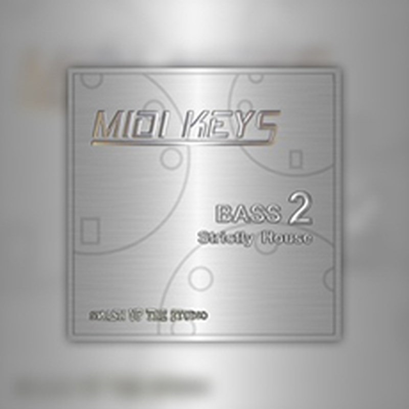 BIG FISH AUDIO MIDI KEYS: BASS 2 STRICTLY HOUSE(オンライン納品)(2時間以内に納品)