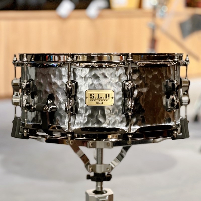 TAMA LST146H [S.L.P. Expressive Hammered Steel Snare Drum 14×6]【店頭展示特価品】